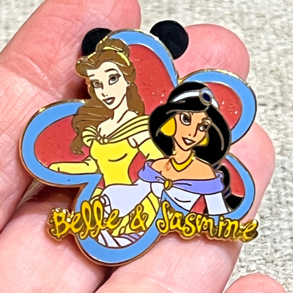 Disney Belle & Jasmine Trading Pin